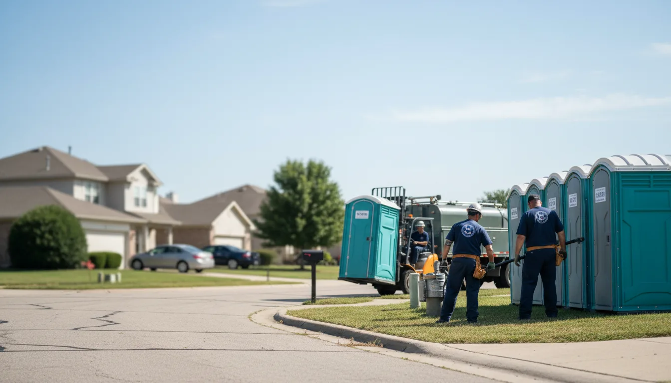 Porta Potty Rental in Welch, OK near me